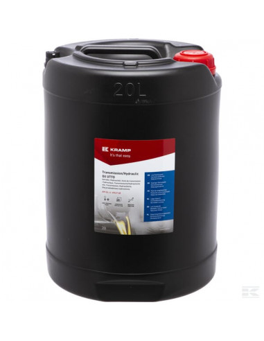 Olej hydrauliczno-przekładniowy, 20l półsyntetyczny, UTTO SAE 10W-30, 80W Kramp 40321020WEKR