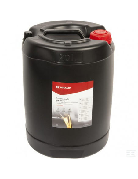 Olej przekładniowy, 20l mineralny, API GL-4, SAE 80W-90 Kramp 20121020WEKR