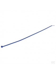 Opaska kablowa 3.6x300 mm niebieska, Poliamid, max. Ø 76...