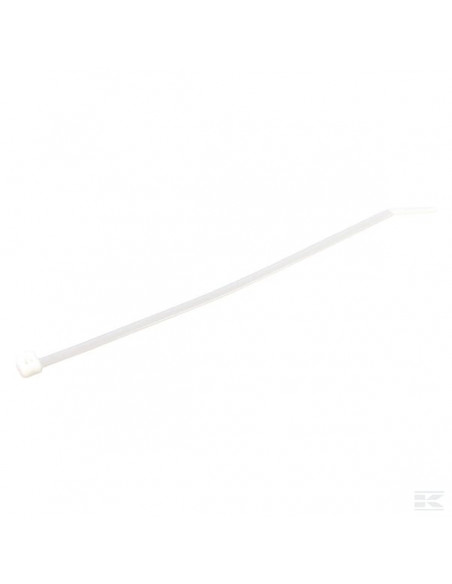 Opaska kablowa 4.8x200 mm biała, Nylon, max. Ø 50 mm Kramp TR48200WHI