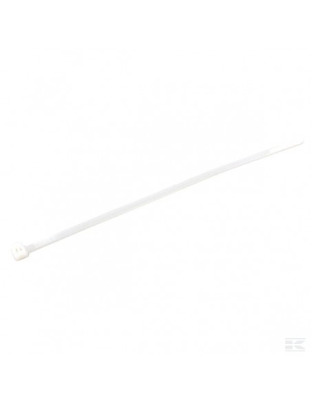 Opaska kablowa 7.6x533 mm biała, Nylon, max. Ø 140 mm Kramp TR76533WHI