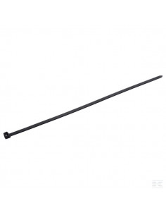 Opaska kablowa 7.6x370 mm czarna, Nylon, max. Ø 102 mm...