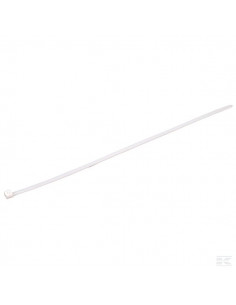 Opaska kablowa 9x430 mm biała, Nylon, max. Ø 110 mm Kramp...