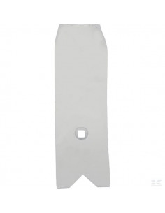 Osłona grządzieli 310x100 mm wygięta, 1-otw. pasująca do...