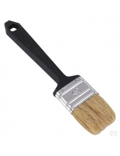 Pędzel plaski jednorazowy, włosie świńskie, białe,...