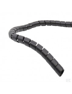 Osłona spiralna węża typ KBV czarna Safeplast, 20-25 mm...