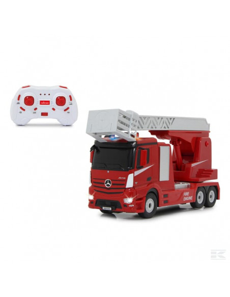Wóz strażacki z obrotową drabiną Mercedes-Benz Antos 1:24 2.4 GHz JA405212