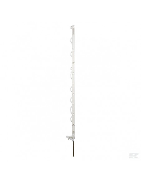 Palik ogrodzeniowy, polipropylenowy, standard, 90 cm biały SS (10 szt.) 1666200FA