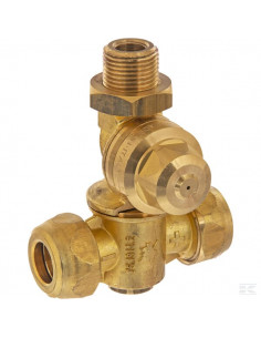 Korpus rozpylacza M75 2x Ø 18 G3/8M M75110016