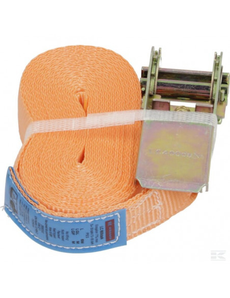 Pas mocujący z napinaczem grzechotkowym, 6 m TS25006