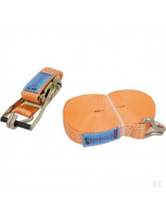 Pas transportowy z napinaczem grzechotkowym i hakiem J 12...