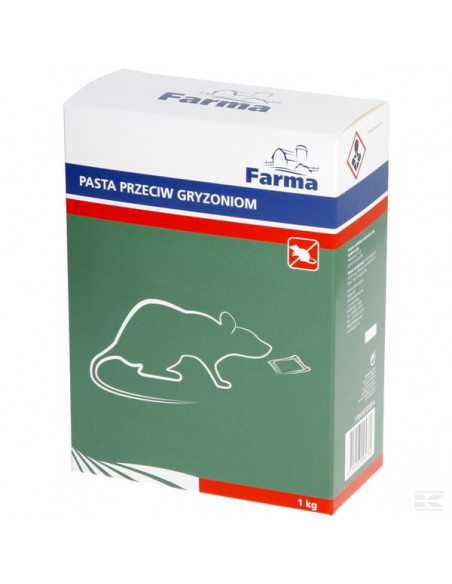 Pasta na myszy i szczury 1 kg Farma 1704301000FA