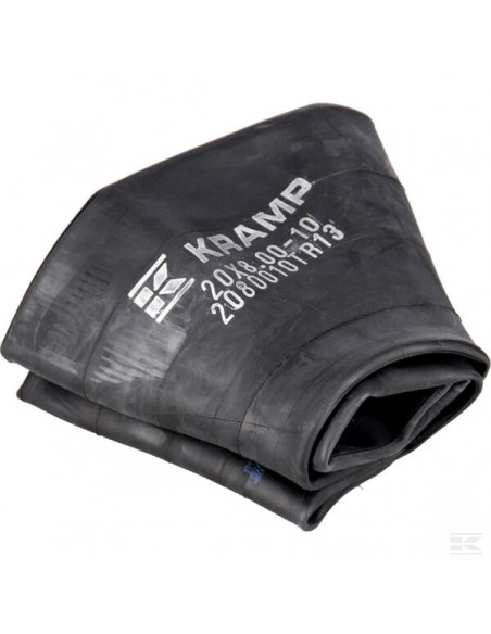 Dętka do obręczy Ø 10.0" 20x8.00-10, zawór prosty TR13 Kramp 2080010TR13