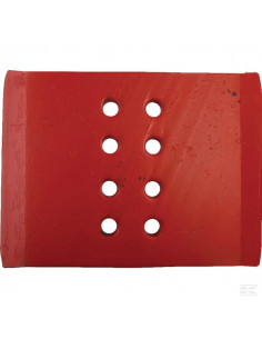 Piętka płozy, szeroka, obracalna pasująca do Kverneland...