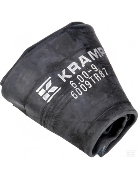 Dętka do obręczy Ø 9.0" 6.00-9, zawór wygięty 90° TR87 Kramp 6009TR87