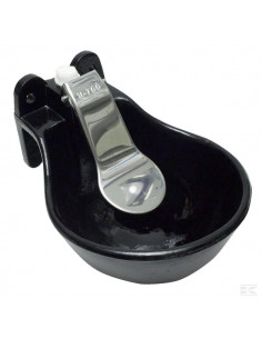 Poidło miskowe żeliwne z językiem z stali nierdzewnej...