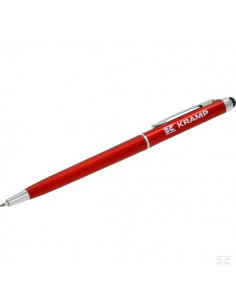 Długopis ABS z rysikiem, czerwony KRA00900019031