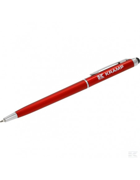 Długopis ABS z rysikiem, czerwony KRA00900019031