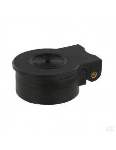 Pokrywa gniazda szybkozłącza z otworem na klips...