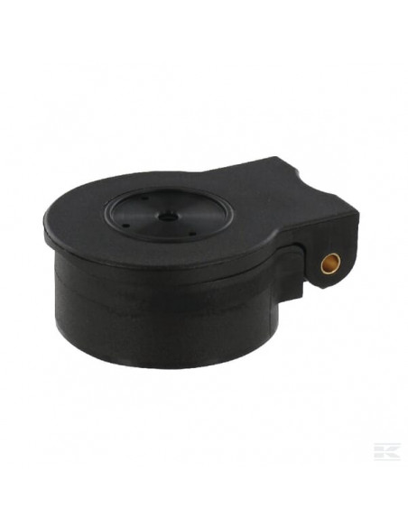 Pokrywa gniazda szybkozłącza z otworem na klips znakujący, czarna 1/2" SKV9F121CL