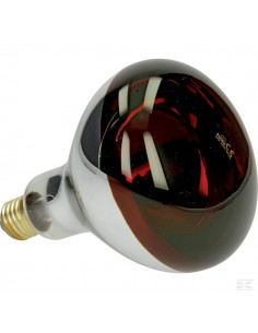 Promiennik HardGlass 250W czerwony 802004FA