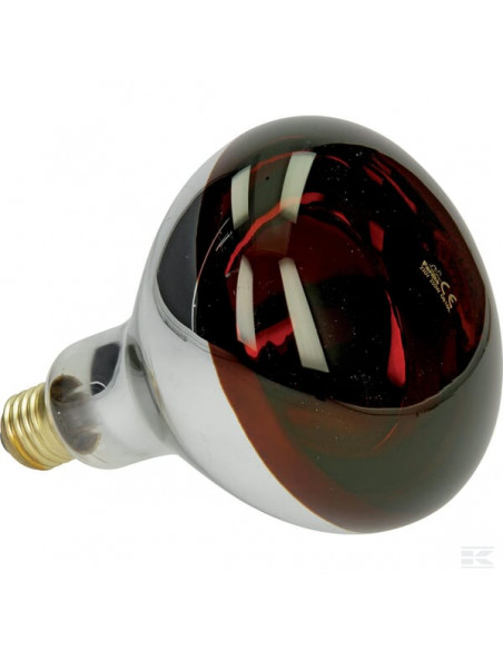 Promiennik HardGlass 250W czerwony 802004FA