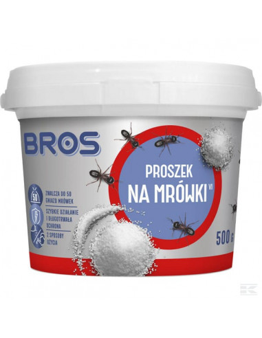 Proszek na mrówki, Bros, 500g 1594396