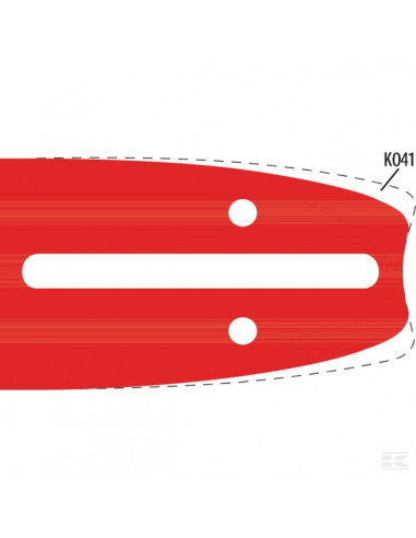 Prowadnica AdvanceCut™ seria 91 14" 3/8" 1.3 mm 140SXEA041