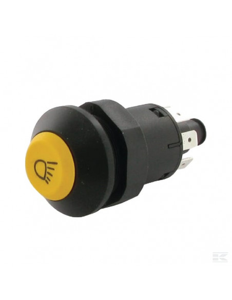 Przełącznik przyciskowy, lamp roboczych, okrągły, żółty 11175260PN