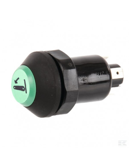 Przełącznik przyciskowy, podnośnika, okrągły, zielony 11245630PN