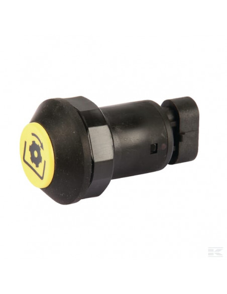 Przełącznik przyciskowy, wału WOM, okrągły, żółty 11903001PN