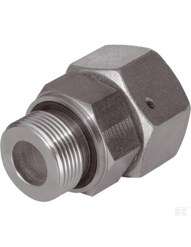 Przyłącze proste z nakrętką i uszczelką 1/2" BSP - M22x1.5 15L EGESD15LR12WD