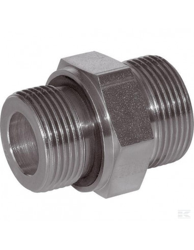 Przyłącze proste z uszczelką 1/2" BSP - M18x1.5 12L GES12LR12WD