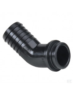 Przyłącze węża 45° pod nakrętke nasadową z pierścieniem...