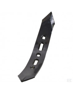 Redliczka 490x75x10 mm obracalny lewy, wygięta, 4-otw....