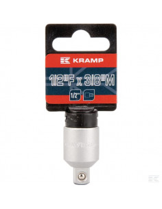 Redukcja kluczy nasadowych, 1/2" - 3/8", L-87 mm...