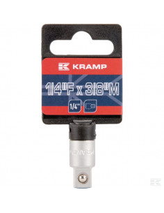 Redukcja kluczy nasadowych, 1/4" - 3/8" L-26 mm...