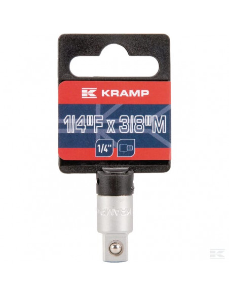 Redukcja kluczy nasadowych, 1/4" - 3/8" L-26 mm 18060069250KR