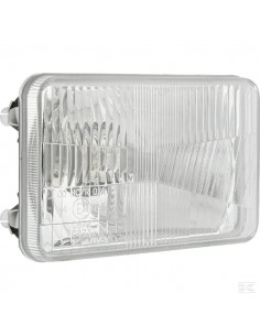 Reflektor przedni halogenowy, prostokątny 12/24V H4...