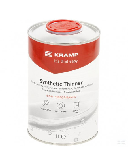 Rozcieńczalnik na bazie żywicy Kramp, 1 L 960008KR