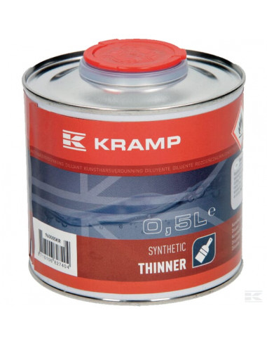 Rozcieńczalnik na bazie żywicy Kramp, 500 ml 960005KR