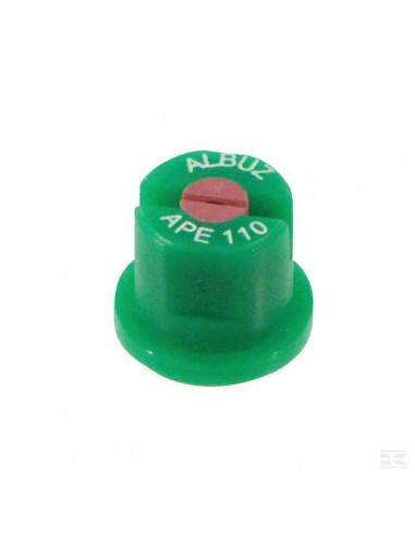 Rozpylacz płaskostrumieniowy APE 110° 04 zielony ceramiczny Albuz APE110GREEN