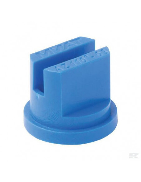 Rozpylacz płaskostrumieniowy AZ 110° 03 niebieski z tworzywa sztucznego MMAT AZ11003