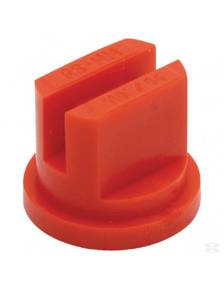 Rozpylacz płaskostrumieniowy RS 110° 04 czerwony z tworzywa sztucznego MMAT RSMM11004