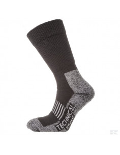 Skarpety termiczne 3/4, czarno/szare roz. 39-42...