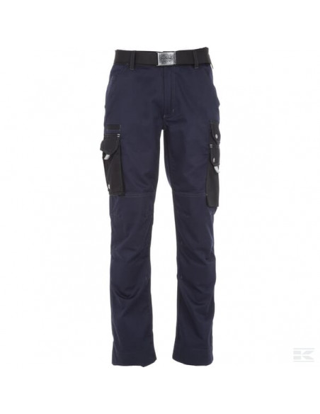 Spodnie robocze roz. L, niebieski/czarny Original Kramp KW102024079098
