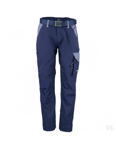 Spodnie robocze roz. XL, niebieski/szary Original Kramp KW102030091106