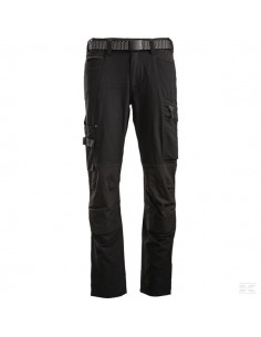 Spodnie roz. L, czarny 4 Way Stretch Kramp KW202545001098