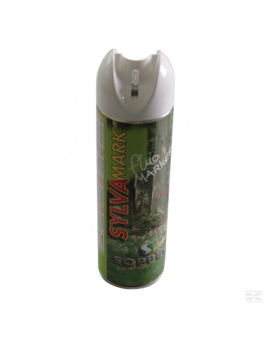 Spray znakujący do prac leśnych Fluo Marker Soppec, biały PA131300
