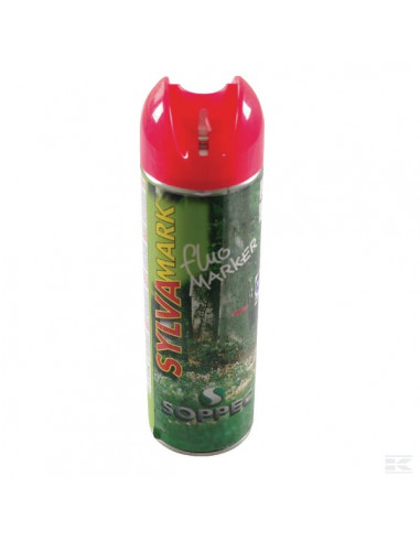 Spray znakujący do prac leśnych Fluo Marker Soppec, czerwony PA131313